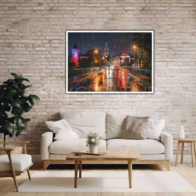 Oświęcim – Widok na most i Zamek Piastowski